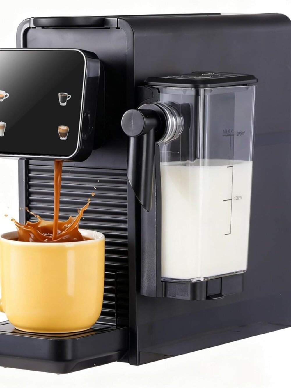 Morpilot Capsule Coffee Machine Compatible with Nespresso Capsules, Single-Serve